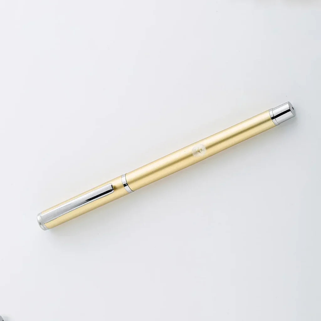 Aviation Finger Print ballpen - gold