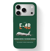 Thumbnail for E-4B Nightwatch design on dark green magsafe iphone case, for iPhone 17 Pro