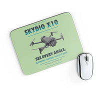 Thumbnail for Skydio X10 design on light green rectangle mouse pad