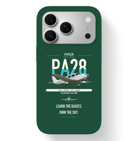 Thumbnail for Piper PA-28-181 Archer LX design on dark green magsafe iphone case, for iPhone 17 Pro
