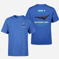 Thumbnail for AgEagle eBee X design on blue t shirt