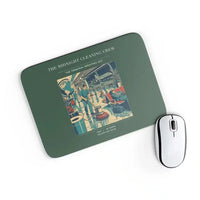 Thumbnail for VINTAGE G4378 - The Midnight Cleaning Crew - Designed Mouse Pads design on darkgreen rectangle
