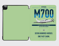Thumbnail for Piper M700 Fury design on light green ipad tablet case