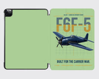 Thumbnail for F6F-5 Hellcat design on light green ipad tablet case