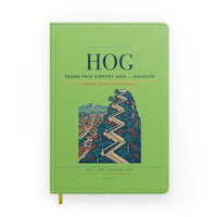 Thumbnail for Frank País Airport (HOG) design on light green notebook