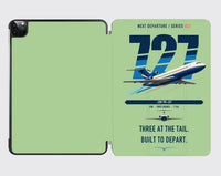 Thumbnail for Boeing 727-200 design on light green ipad tablet case
