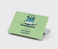 Thumbnail for Beechcraft King Air 360 design on light green MacBook case