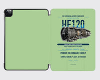 Thumbnail for HF120 design on light green ipad tablet case