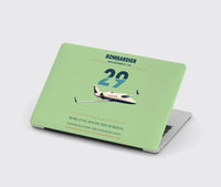 Thumbnail for Bombardier Learjet 29 design on light green MacBook case