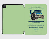 Thumbnail for PW800 design on light green ipad tablet case