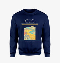 Thumbnail for Camilo Daza International Airport (CUC) design on navy blue sweatshirt