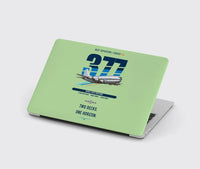 Thumbnail for Boeing 377 Stratocruiser design on light green MacBook case