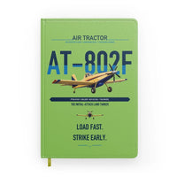 Thumbnail for Air Tractor AT-802F design on light green notebook