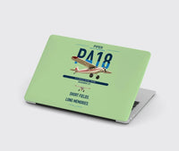 Thumbnail for Piper PA-18 Super Cub design on light green MacBook case