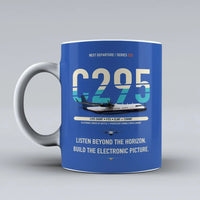 Thumbnail for C295 SIGINT Mug design on blue airbus