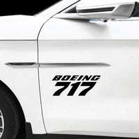 Thumbnail for Boeing 717 Car Sticker - view 4