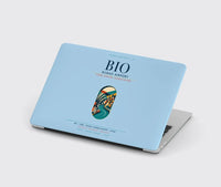 Thumbnail for Bilbao Airport (BIO) design on light blue MacBook case