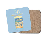 Thumbnail for Milas-Bodrum Airport BJV Coaster 1-Piece - Light Blue