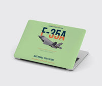 Thumbnail for F-35A Lightning II Quiet Profile Total Picture design on light green MacBook case