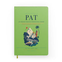 Thumbnail for Jay Prakash Narayan International Airport (PAT) design on light green notebook