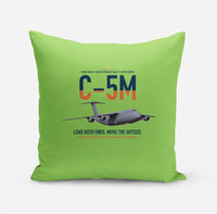 Thumbnail for C-5M Super Galaxy design on light green pillow