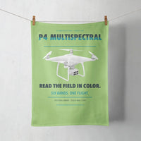Thumbnail for DJI P4 Multispectral design on light green towel