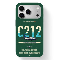 Thumbnail for CASA C-212-300 Aviocar Case design on dark green iphone case