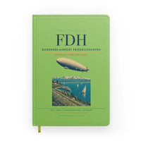 Thumbnail for Bodensee-Airport Friedrichshafen (FDH) design on light green notebook