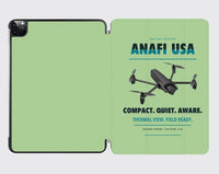 Thumbnail for Parrot ANAFI USA design on light green ipad tablet case