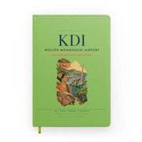 Thumbnail for Wolter Monginsidi Airport (KDI) design on light green notebook