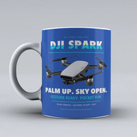 Thumbnail for Spark Mug design on blue dji