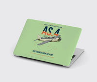 Thumbnail for Fairey Gannet AS.4 design on light green MacBook case
