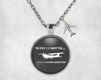 Thumbnail for Fly or Not To What Necklace - view 4