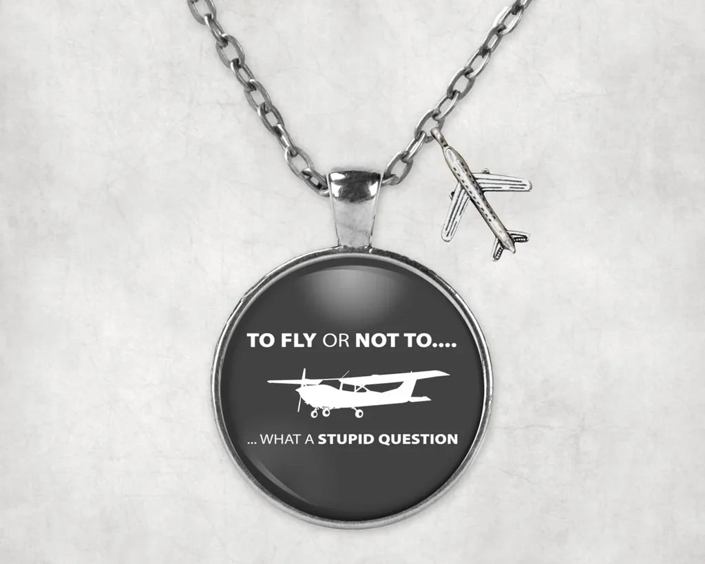 Fly or Not To What Necklace - view 4