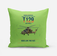 Thumbnail for Turkish Aerospace T129 ATAK Phase 2 design on light green pillow