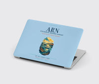 Thumbnail for Stockholm Arlanda Airport (ARN) design on light blue MacBook case