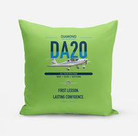 Thumbnail for Diamond DA20 design on light green pillow