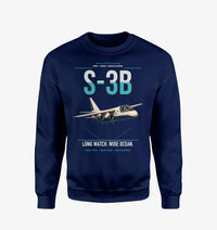 Thumbnail for S-3B Viking design on navy blue sweatshirt