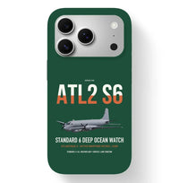 Thumbnail for Atlantique 2 Standard 6 design on dark green magsafe iphone case, for iPhone 17 Pro