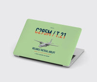 Thumbnail for Airbus C295M T.21 design on light green MacBook case