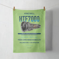 Thumbnail for HTF7000 design on light green towel