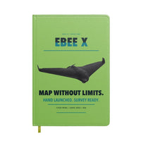 Thumbnail for AgEagle eBee X design on light green notebook