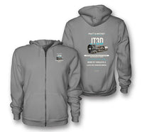 Thumbnail for JT3D design on gray zipped hoodie