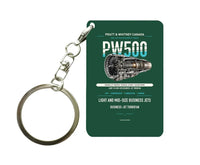 Thumbnail for PW500 Key Chain design on dark green key chain
