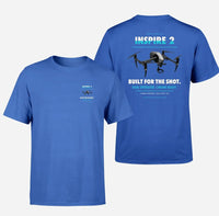 Thumbnail for DJI Inspire 2 design on blue t shirt