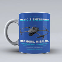 Thumbnail for Mavic 3 Enterprise Mug design on blue dji