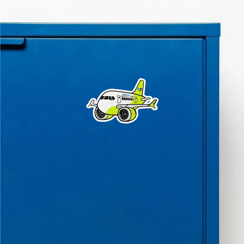 Jin Air Boeing 737 MAX Airplanes sticker