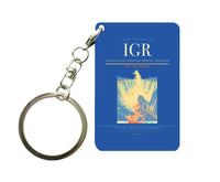 Thumbnail for Cataratas del Iguazu International Airport (IGR) design on blue key chain