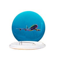 Thumbnail for Multicolor Airplane Brooch - view 6