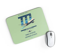 Thumbnail for Boeing 777F design on light green rectangle mouse pad